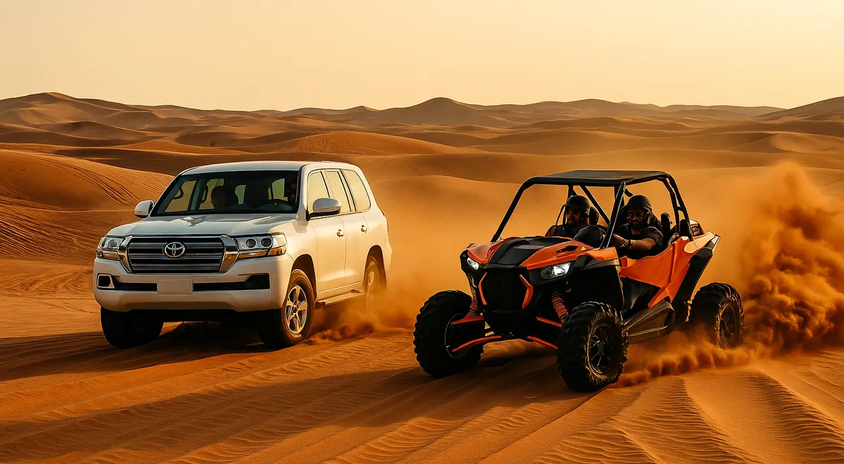 desert safari with dune buggy tour
